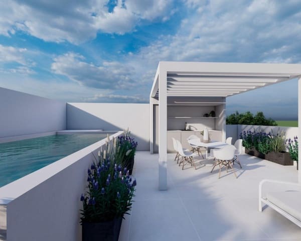 2 soveværelse Bungalow til salg i Pilar de la Horadada ciudad, Pilar de la Horadada med swimmingpool - € 369.000 (Ref: 9439635)