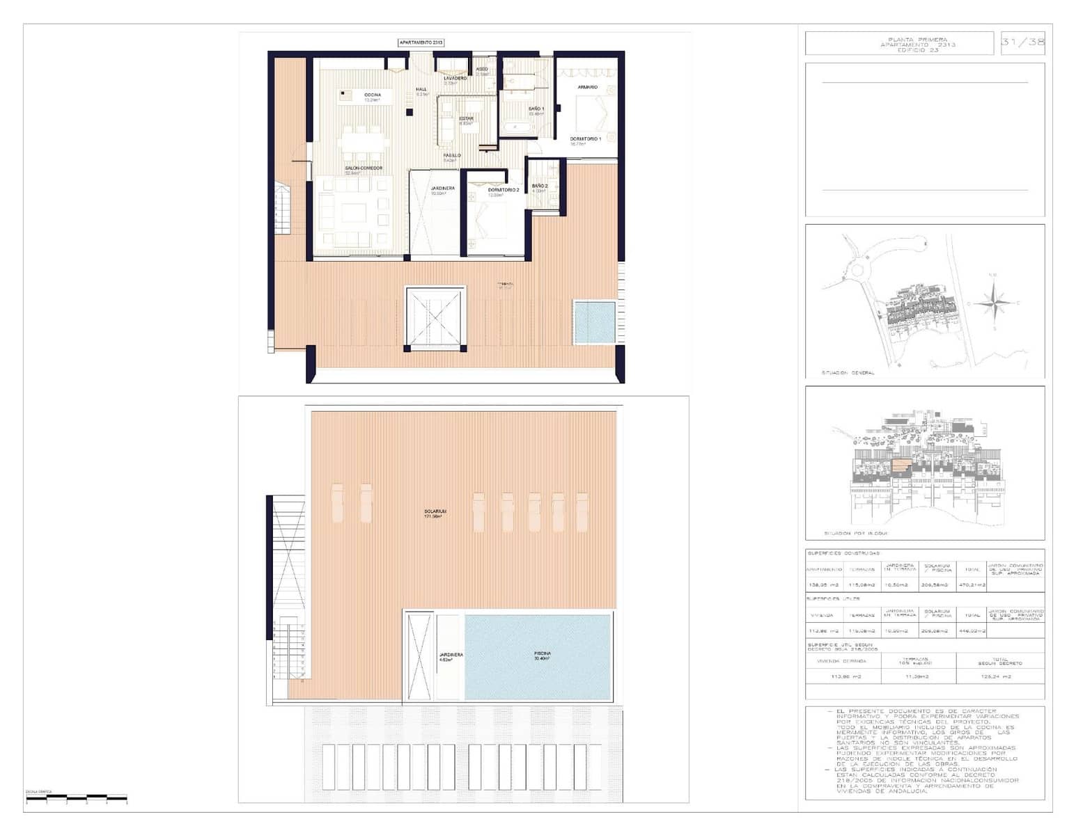 2 sovrum Lägenhet till salu i Casares med pool - 1 005 000 € (Ref: 9445958)