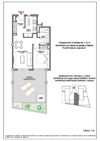 1 chambre Appartement à vendre à Nueva Torrequebrada, Benalmádena - 295 000 € (Ref: 9455948)
