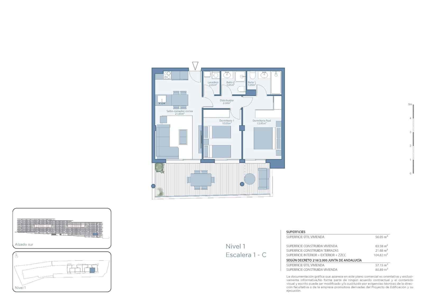 2 bedroom Apartment for sale in Fuengirola with pool - € 306,000 (Ref: 9461836)