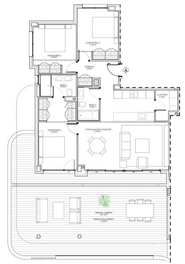 3 Zimmer Apartment zu verkaufen in Estepona mit Pool - 575.000 € (Ref: 9527157)