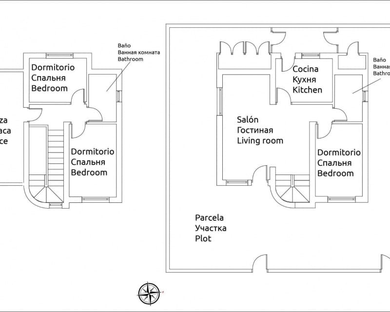 3 bedroom Villa for sale in Los Altos with pool - € 360,000 (Ref: 9552109)