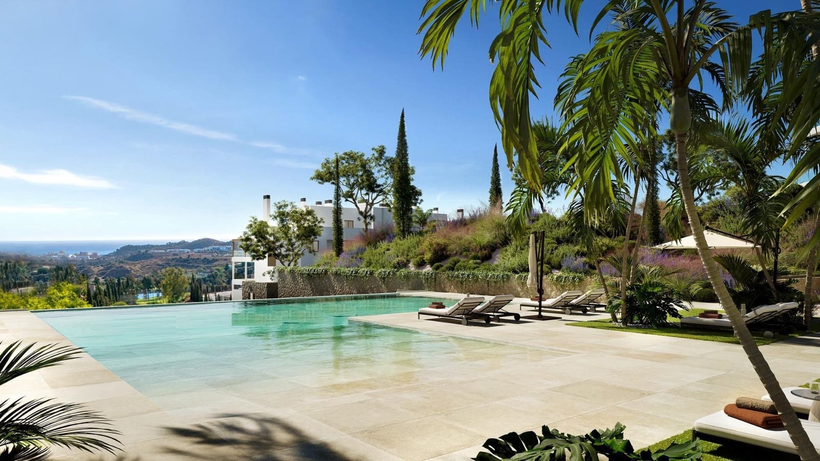 1 quarto Apartamento para venda em Mijas com piscina - 405 000 € (Ref: 9555476)