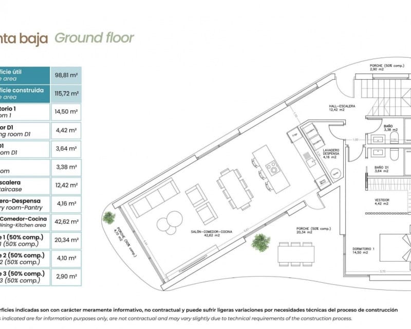 Chalet de 3 habitaciones en La Zenia en venta con piscina - 890.000 € (Ref: 9564832)