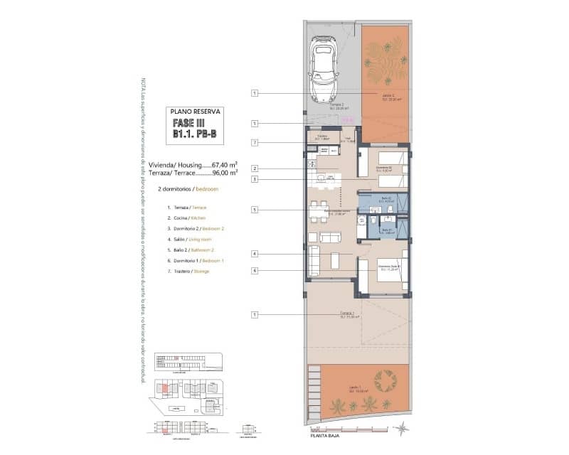 2 soverom Leilighet til salgs i Los Alcazares med svømmebasseng - € 269 900 (Ref: 9568189)