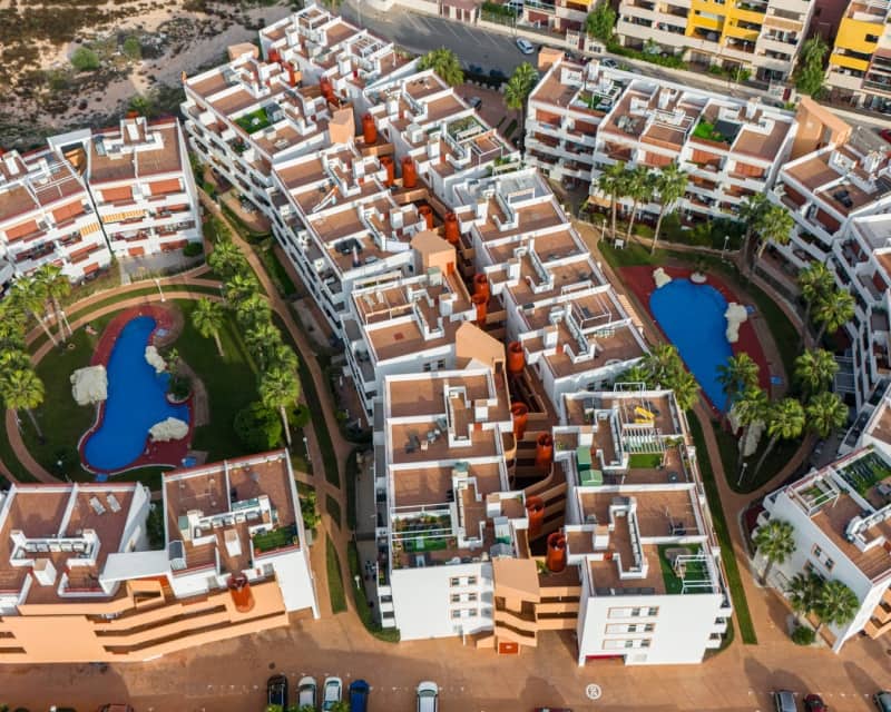 3 makuuhuone Huoneisto myytävänä paikassa Playa Flamenca mukana uima-altaan - 289 000 € (Ref: 9640929)