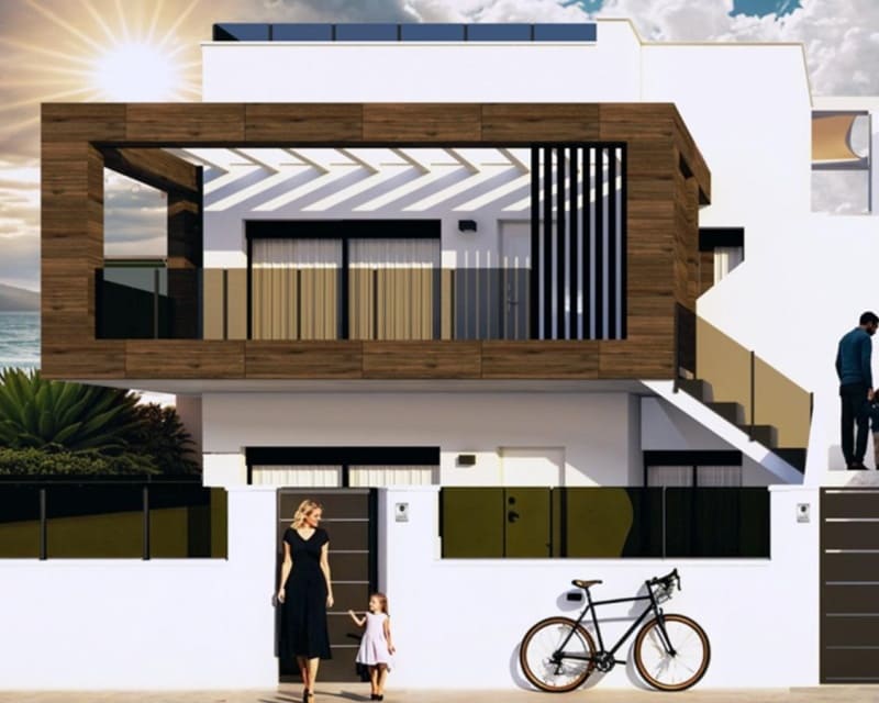 3 makuuhuone Huoneisto myytävänä paikassa San Pedro del Pinatar mukana uima-altaan - 304 000 € (Ref: 9701382)