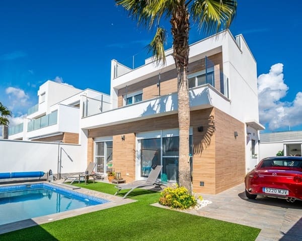 3 sypialnia Willa na sprzedaż w Pilar de la Horadada ciudad, Pilar de la Horadada z basenem - 450 000 € (Ref: 9724927)