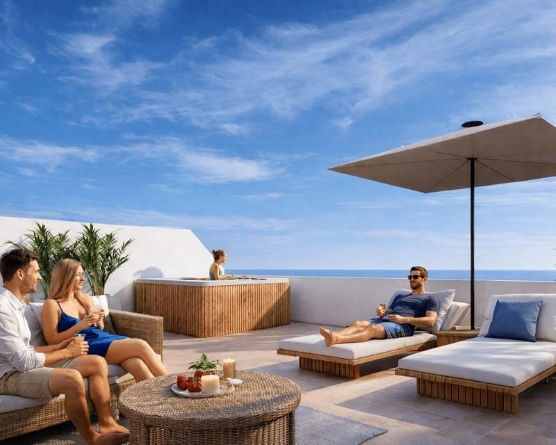 2 sovrum Lägenhet till salu i Los Alcazares med pool - 285 900 € (Ref: 9733967)