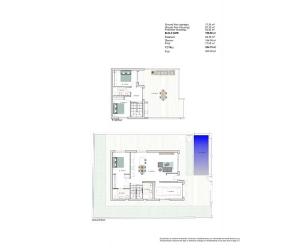 3 camera da letto Villa in vendita in Centro, Los Alcázares con piscina - 590.000 € (Rif: 9771801)