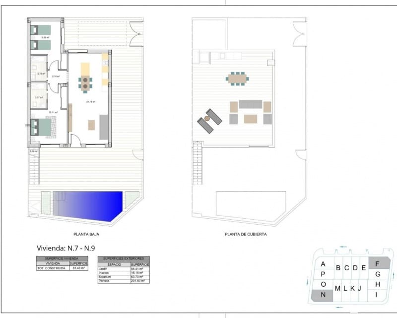 2 quarto Moradia para venda em Roldan com piscina - 279 900 € (Ref: 9784392)