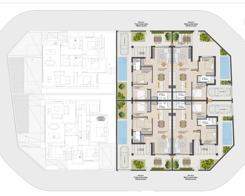 2 makuuhuone Huvila myytävänä paikassa Roldan mukana uima-altaan - 272 900 € (Ref: 9784393)