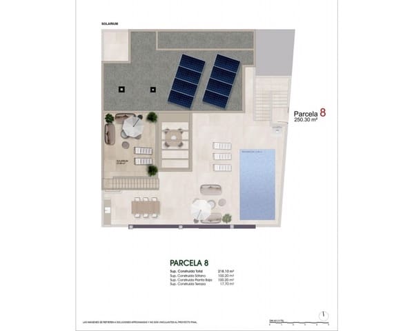 4 makuuhuone Huvila myytävänä paikassa Atalaya Park, Benijófar mukana uima-altaan - 645 000 € (Ref: 9827745)