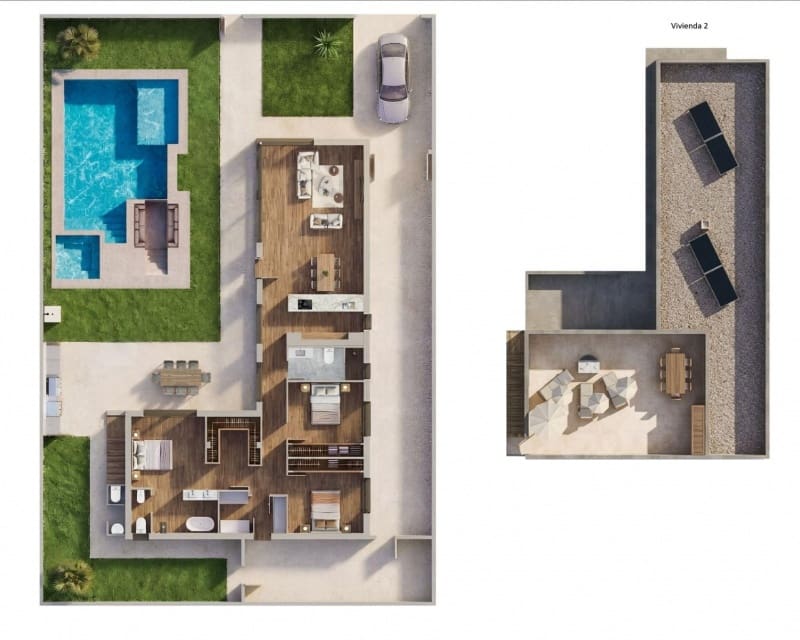 3 bedroom Villa for sale in Sucina with pool - € 595,000 (Ref: 9827755)