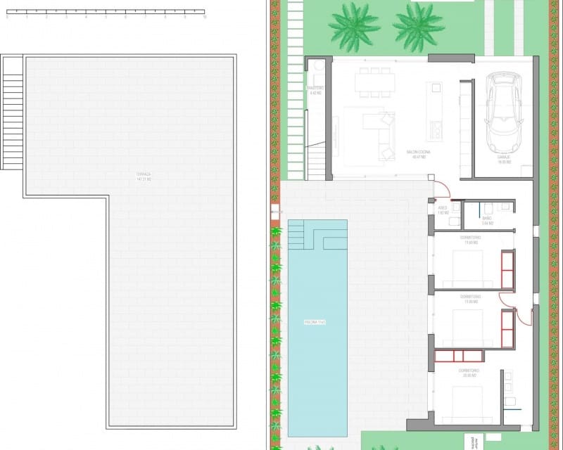 3 slaapkamer Villa te koop in Los Alcazares met zwembad - € 739.900 (Ref: 9895502)