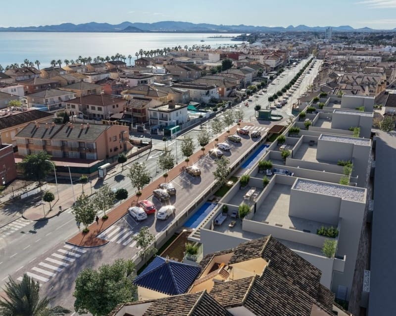 2 soveværelse Lejlighed til salg i Los Alcazares med swimmingpool garage - € 339.000 (Ref: 9956582)
