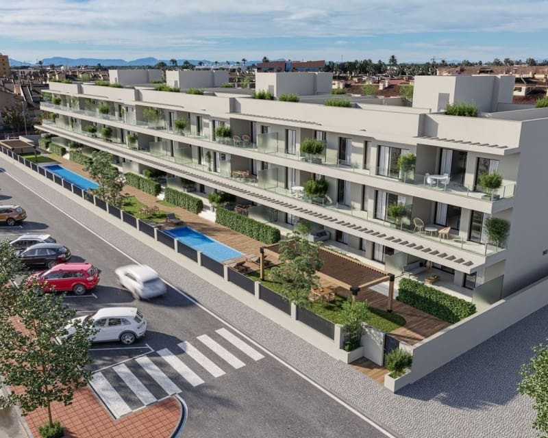 2 soveværelse Lejlighed til salg i Los Alcazares med swimmingpool garage - € 339.000 (Ref: 9956582)
