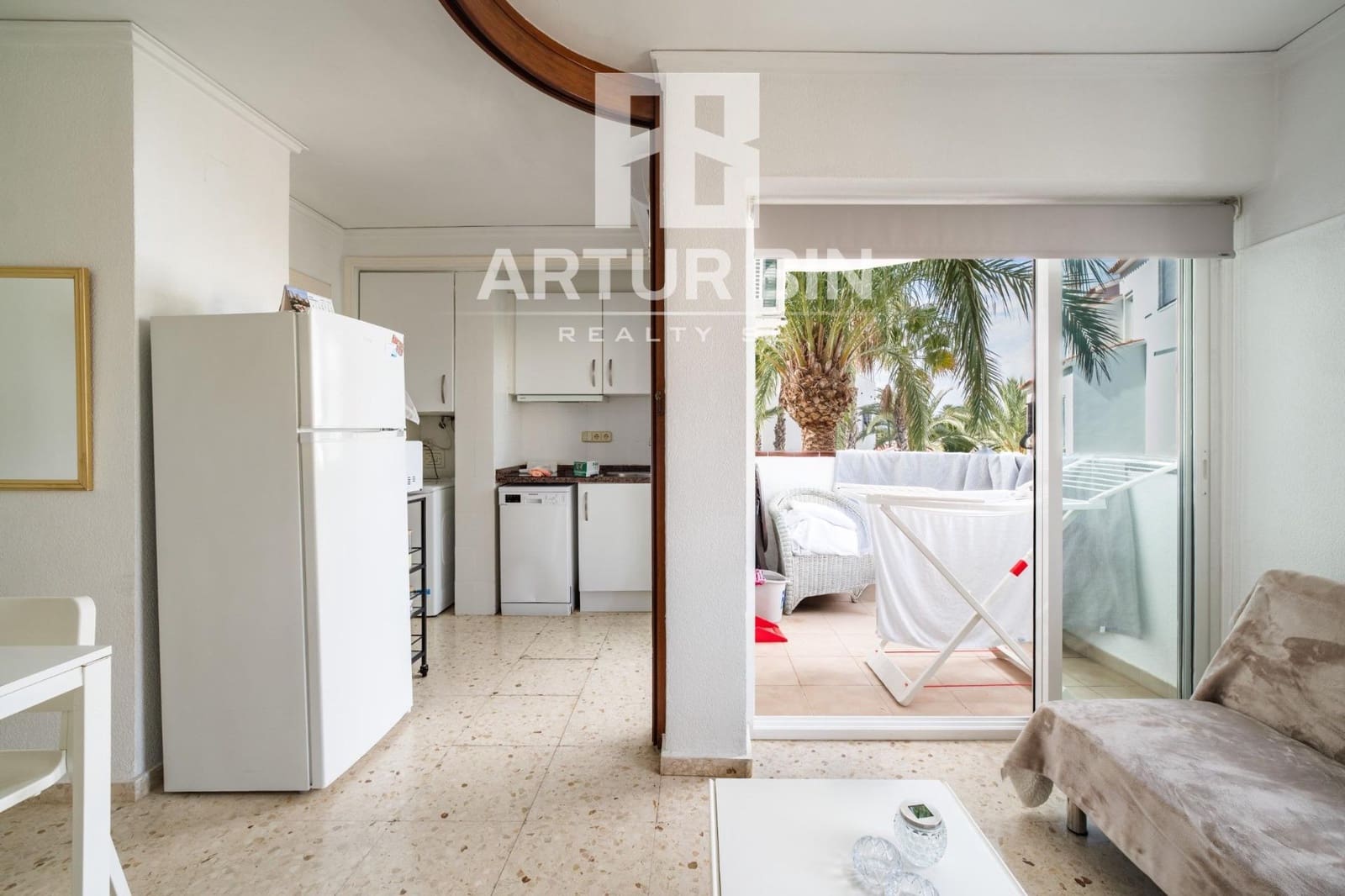 1 makuuhuone Asunto myytävänä paikassa Denia mukana uima-altaan - 170 000 € (Ref: 10129559)