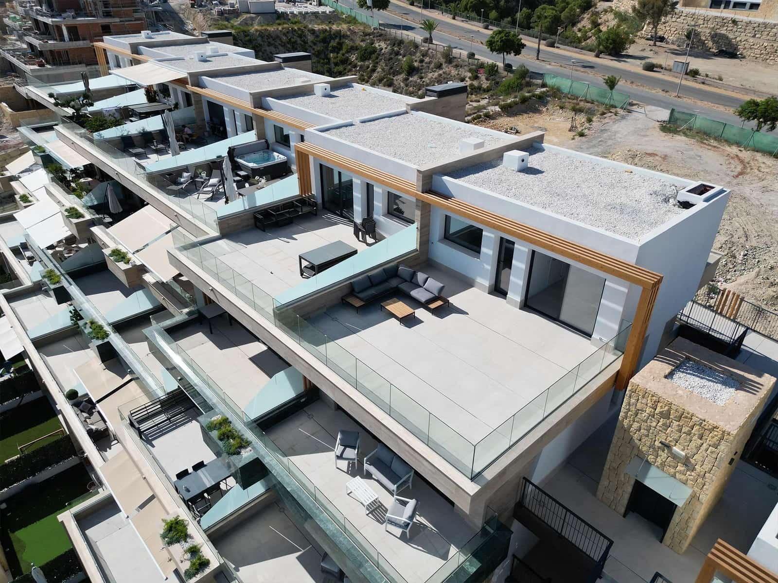 3 sovrum Takvåning till salu i Finestrat med pool - 590 000 € (Ref: 8477894)