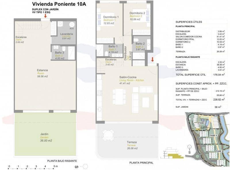 5 camera da letto Appartamento in vendita in Finestrat con piscina garage - 580.000 € (Rif: 8970385)