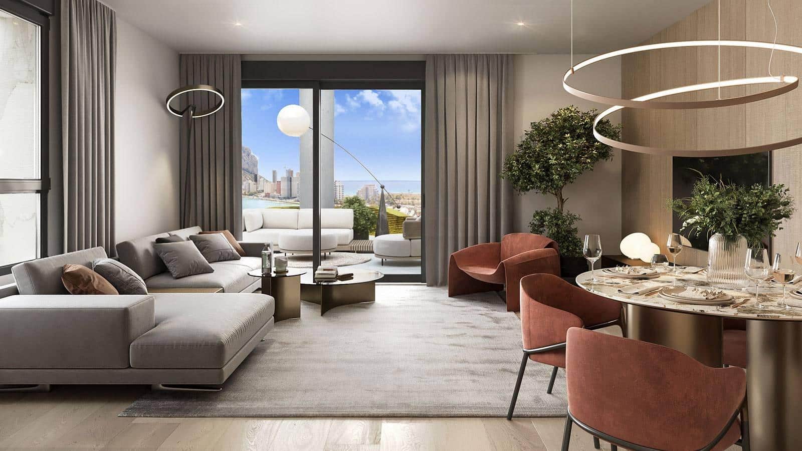 3 soveværelse Lejlighed til salg i Calpe / Calp med swimmingpool - € 625.000 (Ref: 9353635)