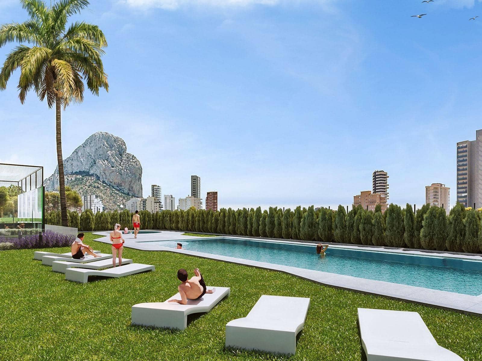 3 soveværelse Lejlighed til salg i Calpe / Calp med swimmingpool - € 625.000 (Ref: 9353635)