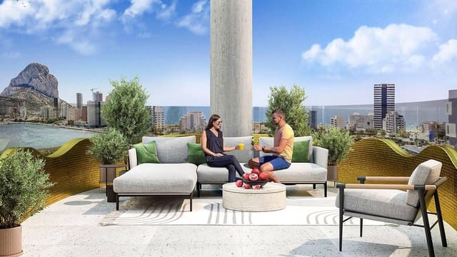 3 soveværelse Lejlighed til salg i Playa Arenal - Bol, Calpe / Calp med swimmingpool - € 625.000 (Ref: 9353635)