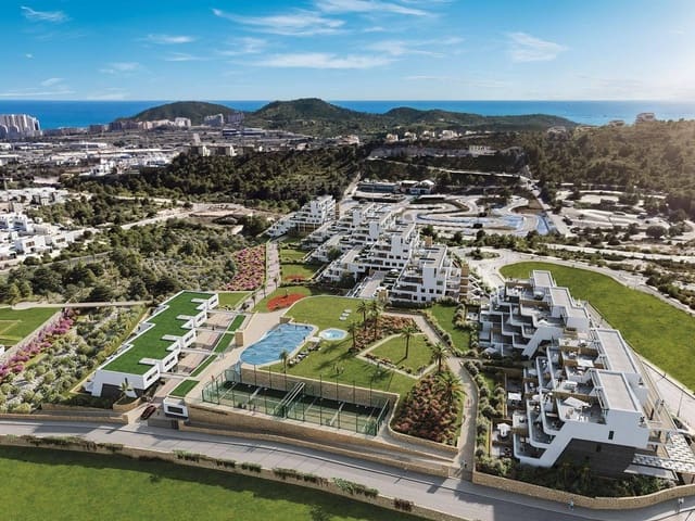 2 quarto Apartamento para arrendar em Finestrat com piscina - 2 000 € (Ref: 9415966)