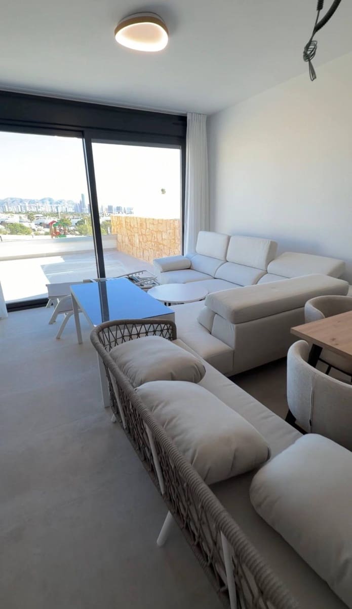 2 bedroom Apartment for rent in Finestrat with pool - € 2,320 (Ref: 9481203)