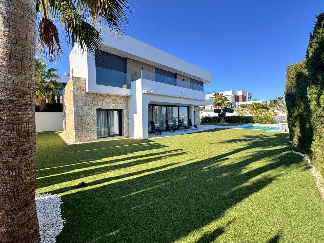 4 Zimmer Villa zu vermieten in Finestrat mit Pool Garage - 5.000 € (Ref: 9504314)