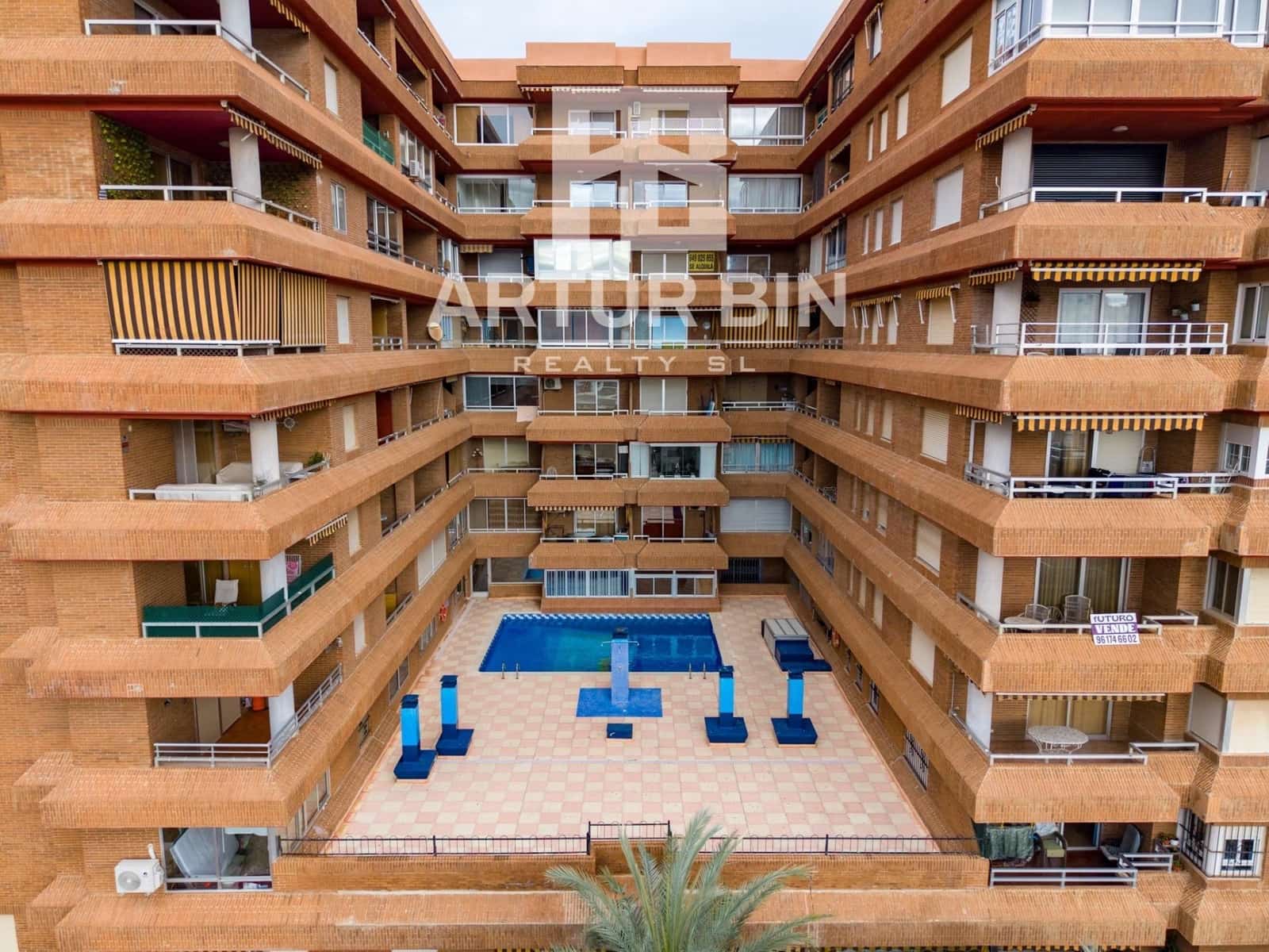 Apartamento de 3 habitaciones en Cullera en venta con piscina - 180.000 € (Ref: 9524311)