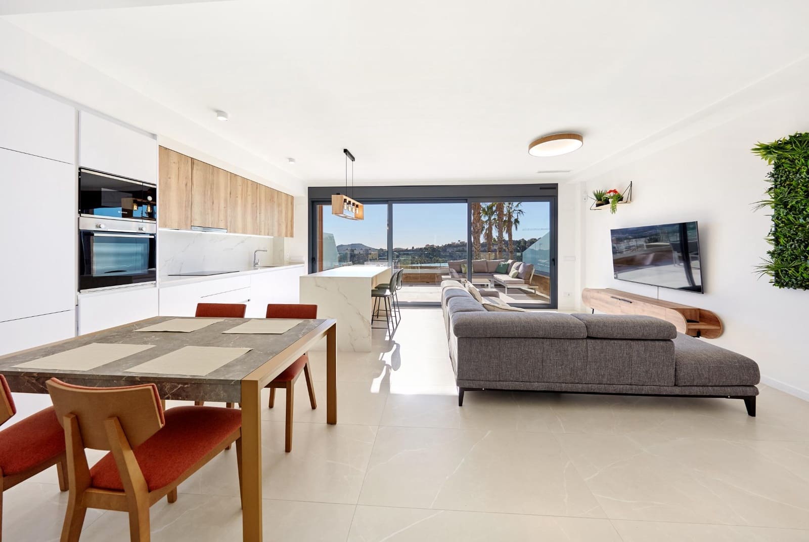 4 slaapkamer Appartement te huur in Finestrat met zwembad - € 3.000 (Ref: 9591325)