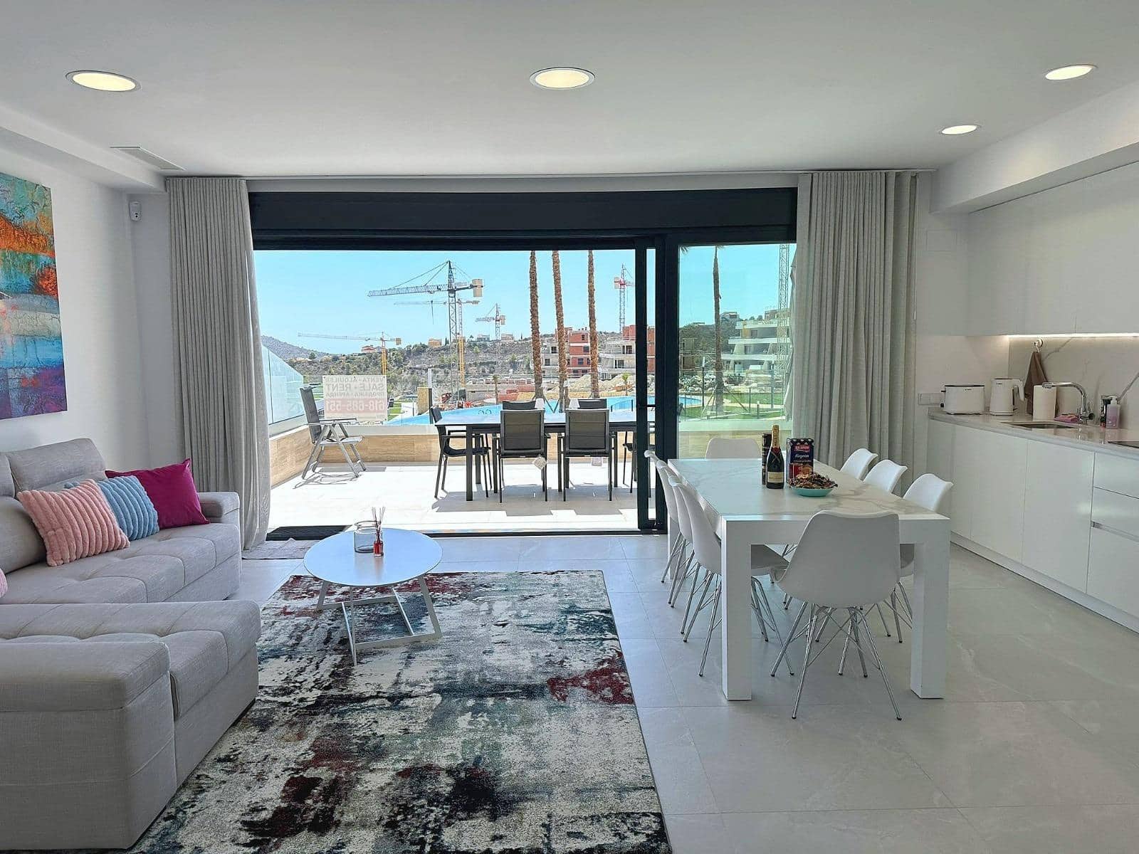 5 makuuhuone Huoneisto myytävänä paikassa Finestrat mukana uima-altaan - 590 000 € (Ref: 9605004)