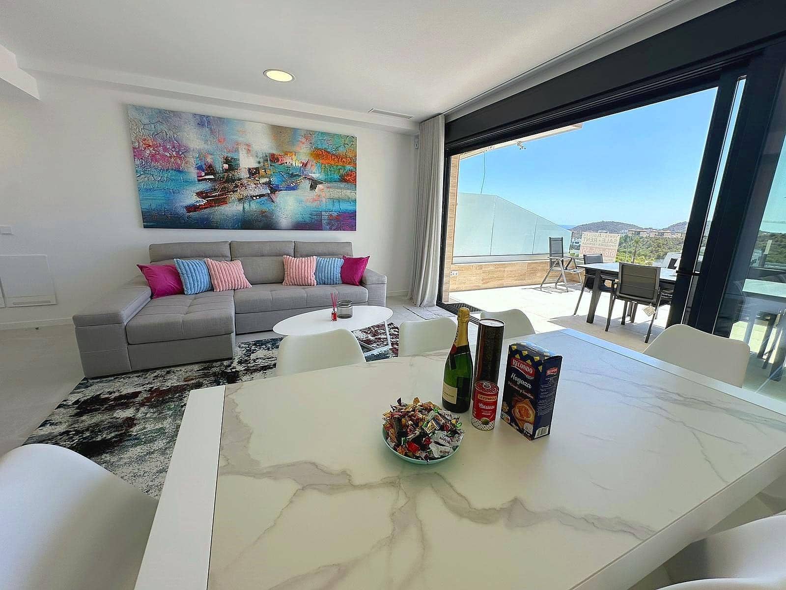 5 makuuhuone Huoneisto myytävänä paikassa Finestrat mukana uima-altaan - 590 000 € (Ref: 9605004)