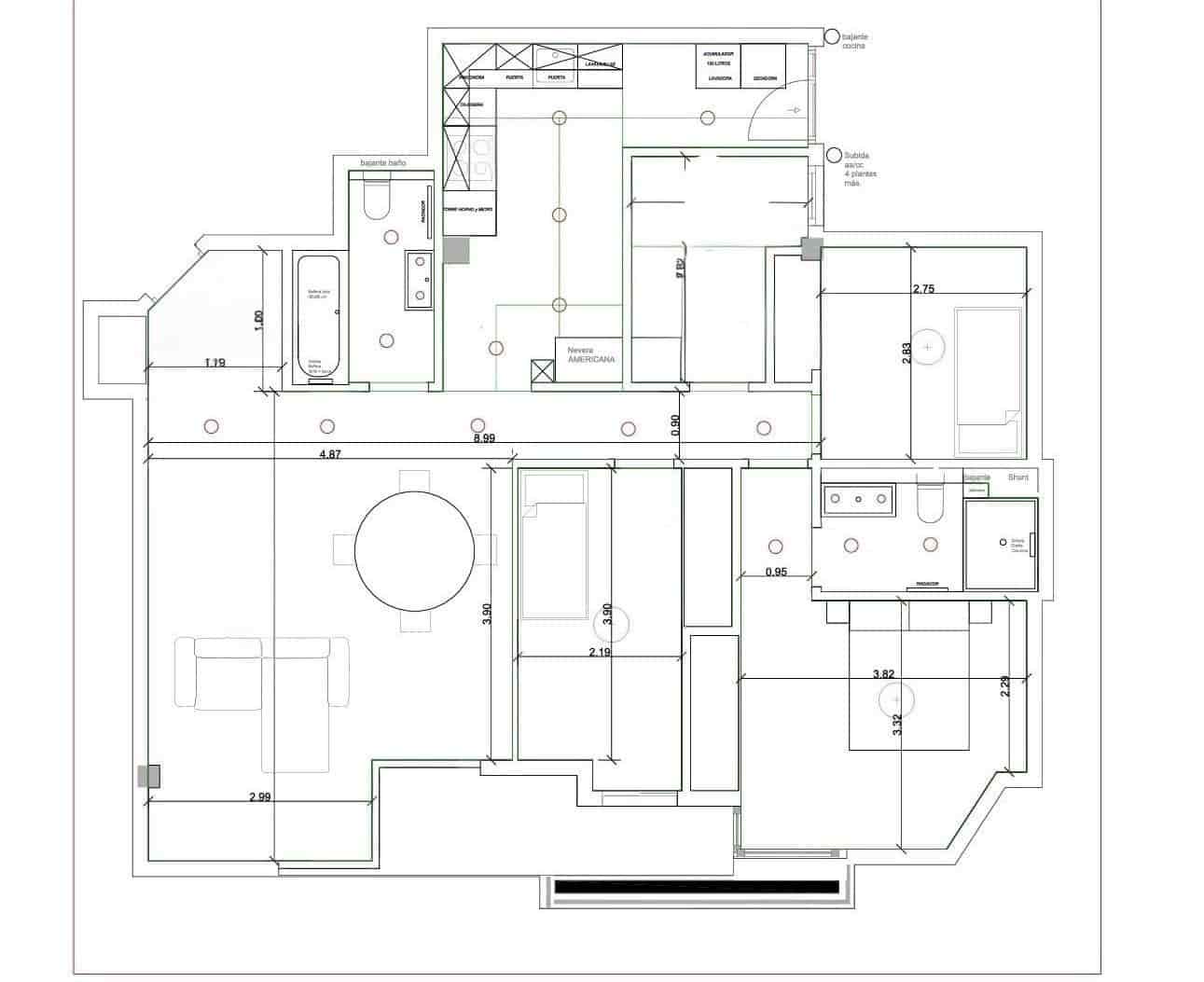 4 makuuhuone Huoneisto vuokrattavana paikassa Valencia kaupunki - 2 250 € (Ref: 9773085)