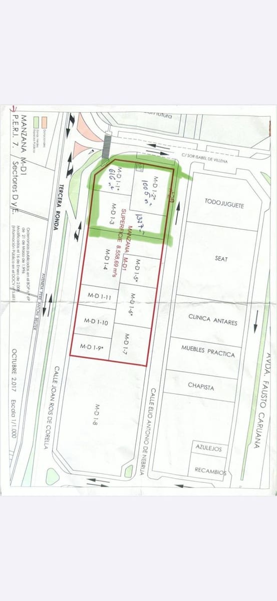 Terrain à Bâtir à vendre à Sagunto / Sagunt - 1 474 000 € (Ref: 9938231)