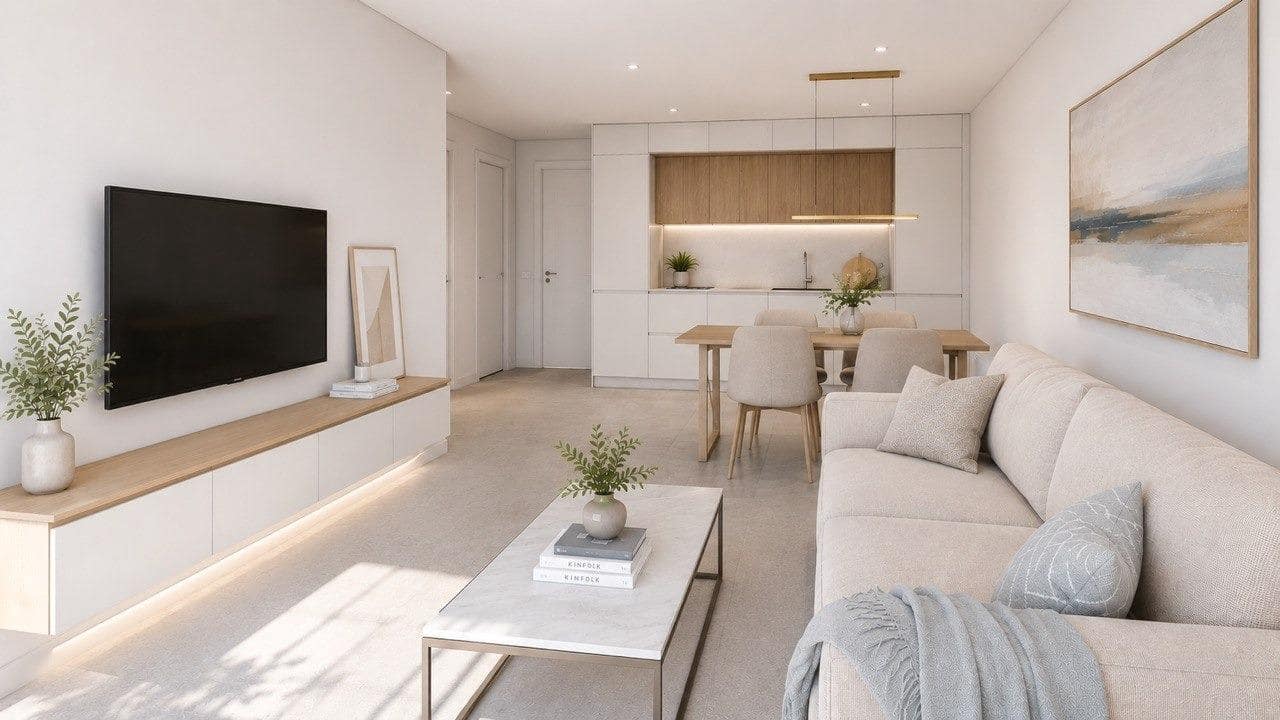 1 soverom Leilighet til salgs i Valencia by med svømmebasseng - € 355 000 (Ref: 9973343)