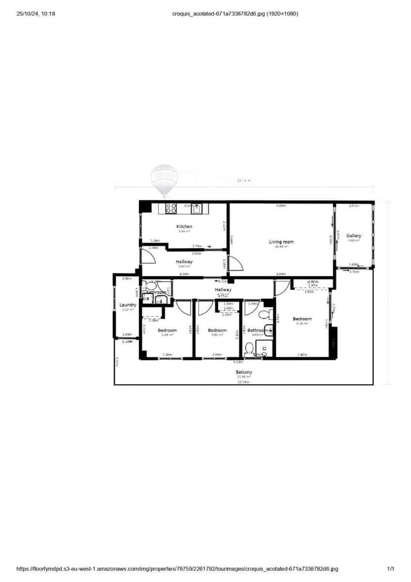 3 slaapkamer Flat te koop in Alicante stad met zwembad garage - € 380.000 (Ref: 9283113)