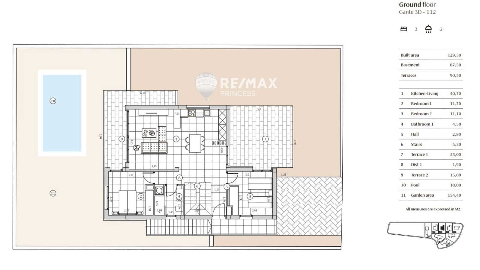 3 slaapkamer Villa te koop in Finestrat met zwembad - € 720.000 (Ref: 9371475)