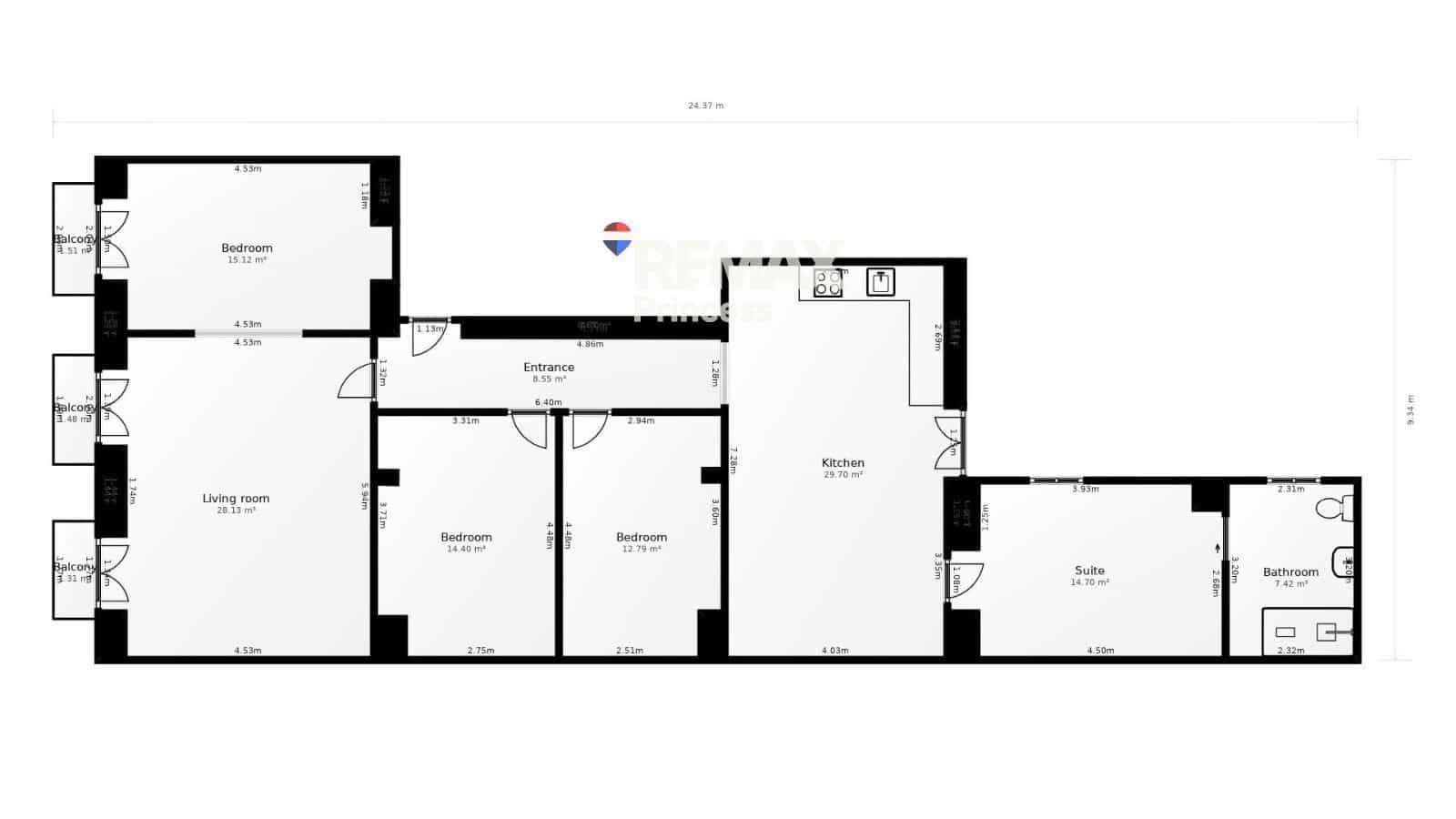 4 sypialnia Mieszkanie na sprzedaż w Miasto Alicante / Alacant - 590 000 € (Ref: 9570140)