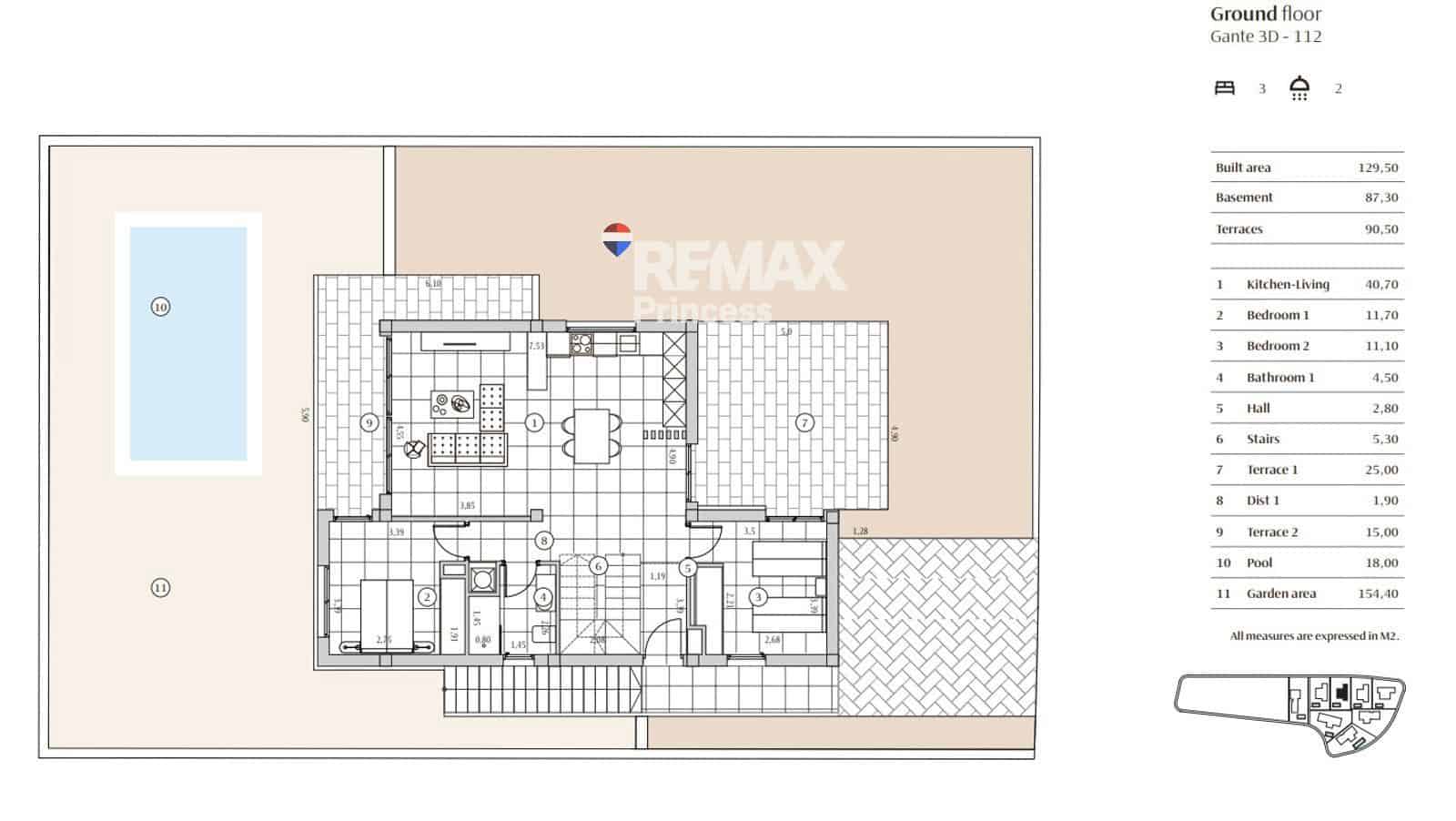 3 quarto Moradia para venda em Finestrat com piscina - 720 000 € (Ref: 9570142)