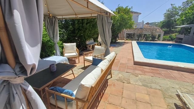 3 sypialnia Finka/Dom wiejski na sprzedaż w Riogordo z basenem garażem - 360 000 € (Ref: 8953564)