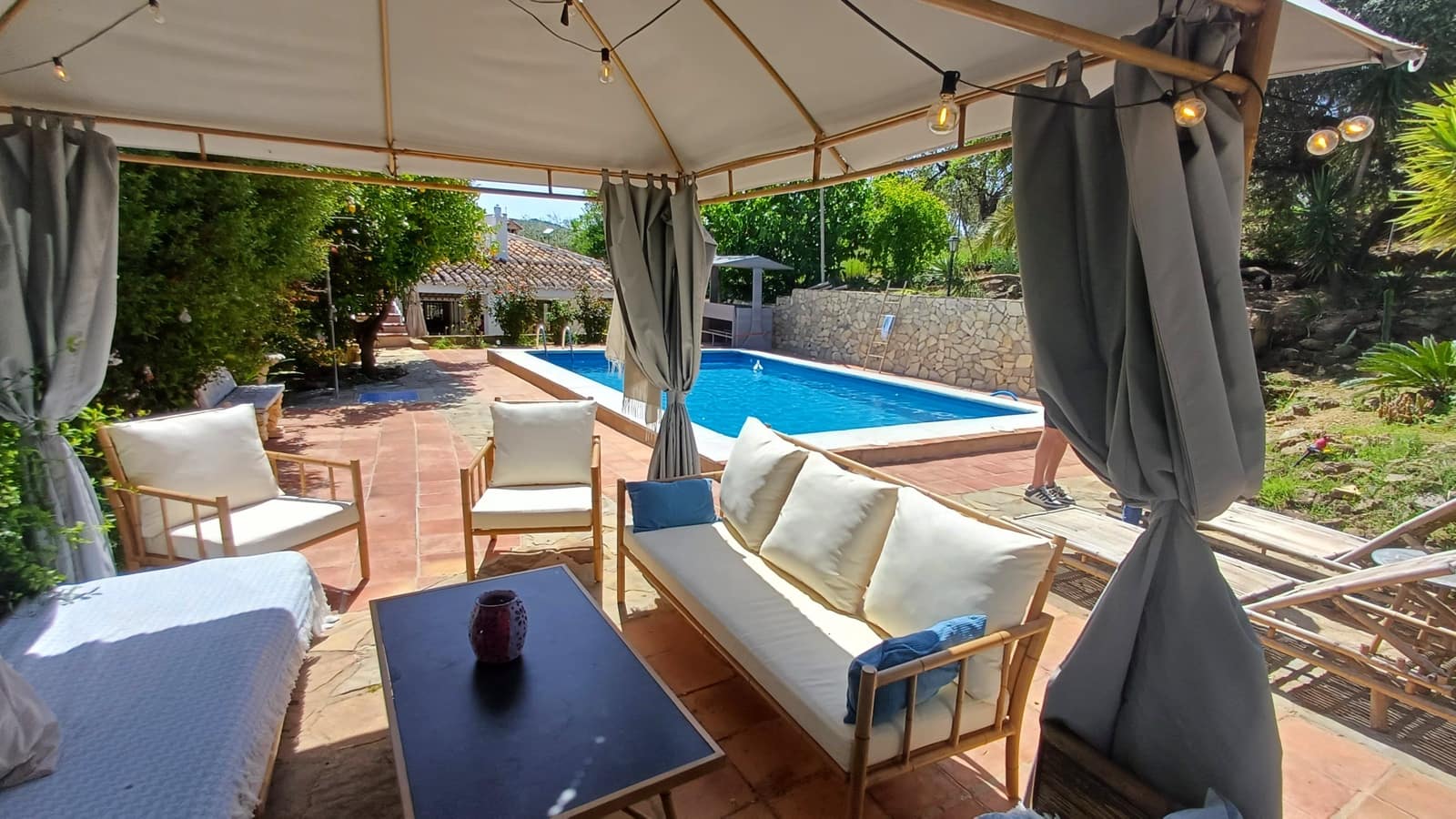 3 sypialnia Finka/Dom wiejski na sprzedaż w Riogordo z basenem garażem - 360 000 € (Ref: 8953564)