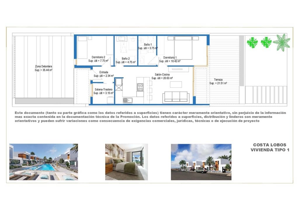2 bedroom Villa for sale in Villaverde with pool - € 275,000 (Ref: 8128773)