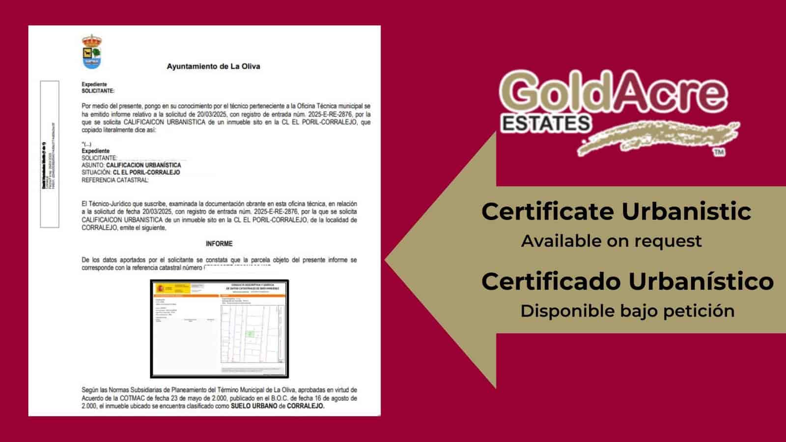 Grunde uden byggetilladelser til salg i Corralejo - € 240.000 (Ref: 8887368)