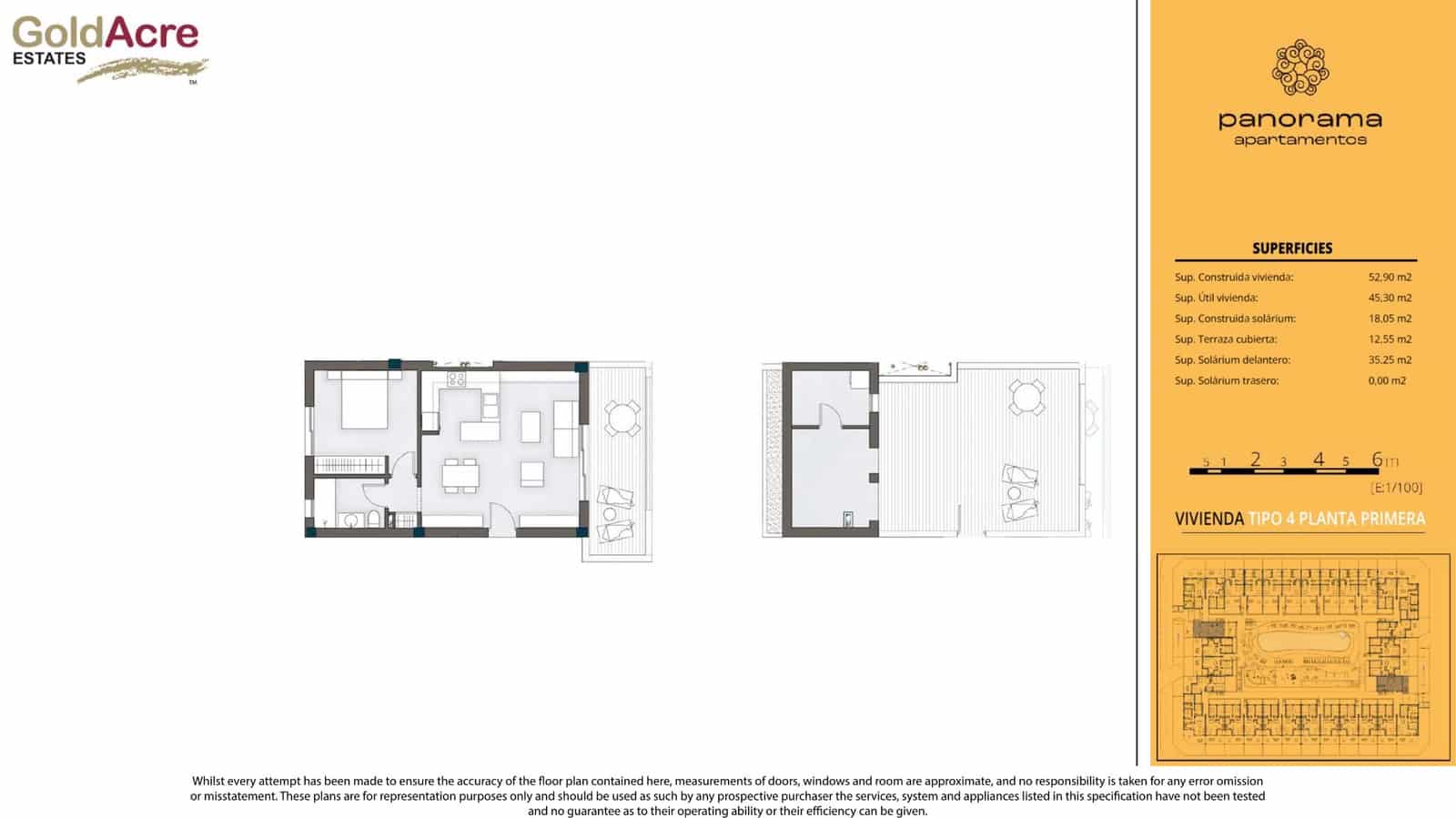 2 soverom Leilighet til salgs i Corralejo med svømmebasseng - € 262 500 (Ref: 8896078)