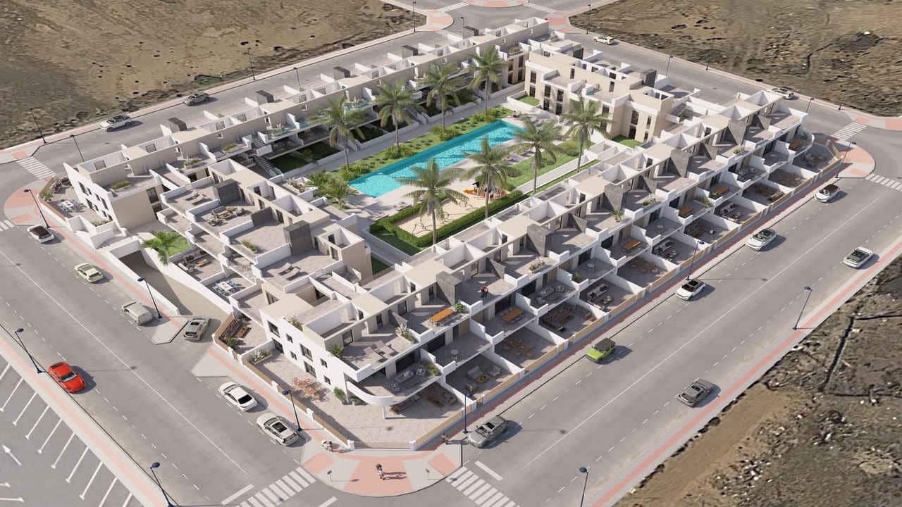 2 makuuhuone Huoneisto myytävänä paikassa Corralejo mukana uima-altaan - 370 700 € (Ref: 8896079)