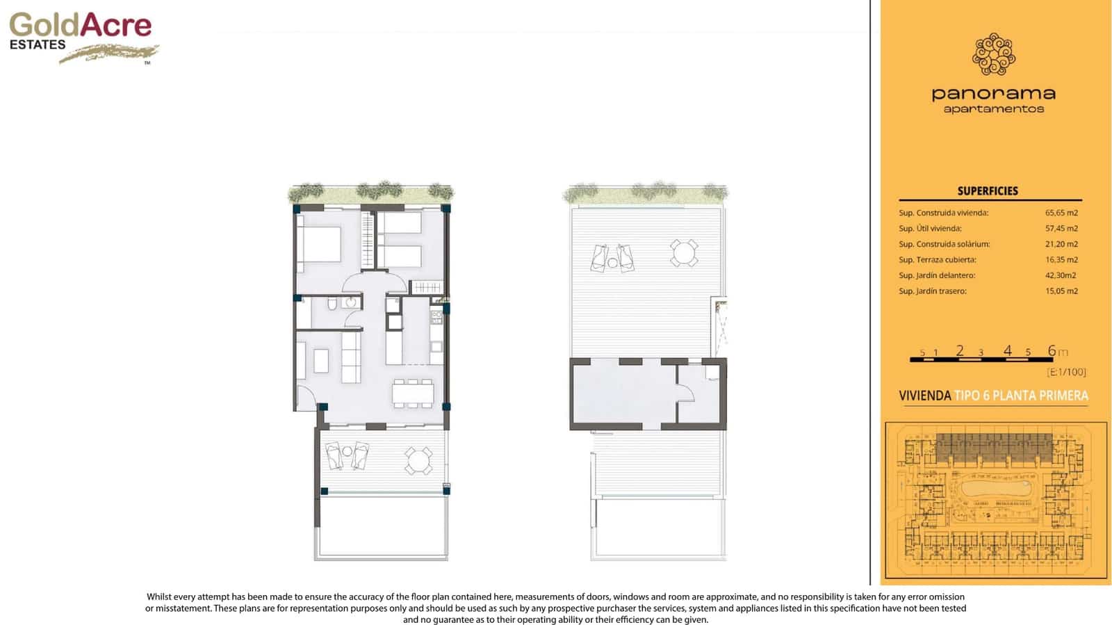 2 makuuhuone Huoneisto myytävänä paikassa Corralejo mukana uima-altaan - 370 700 € (Ref: 8896079)