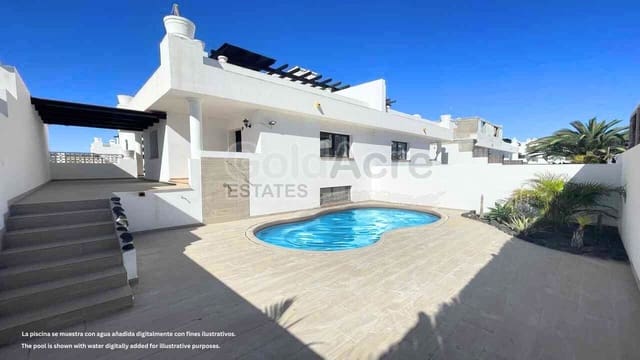 2 makuuhuone Huvila myytävänä paikassa Corralejo, La Oliva mukana uima-altaan - 450 000 € (Ref: 8929758)