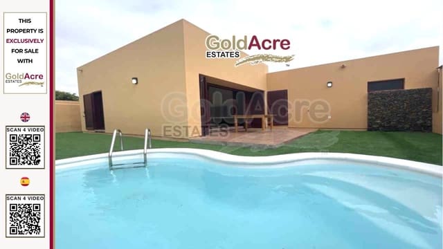 3 soveværelse Villa til salg i La Oliva med swimmingpool - € 325.000 (Ref: 9114504)